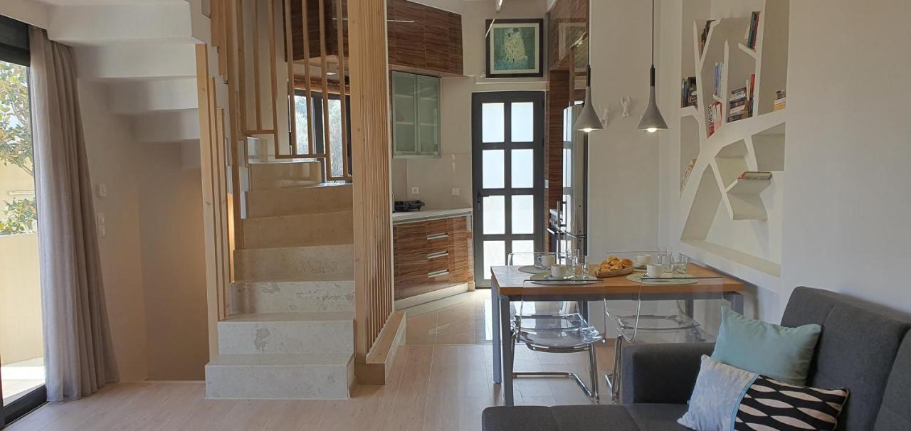 Blueonar Villa Hriszí Aktí Haniá Kültér fotó