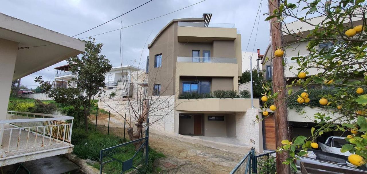 Blueonar Villa Hriszí Aktí Haniá Kültér fotó